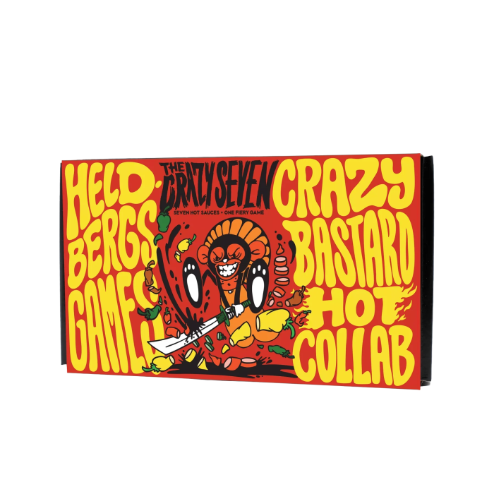 Crazy 7 Hot Sauce Set & Game