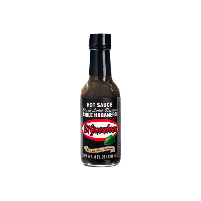 El Yucateco Black Label Reserve Hot Sauce 120ml