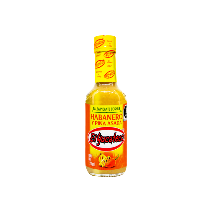 El Yucateco Habanero & Grilled Pineapple Hot Sauce 120ml