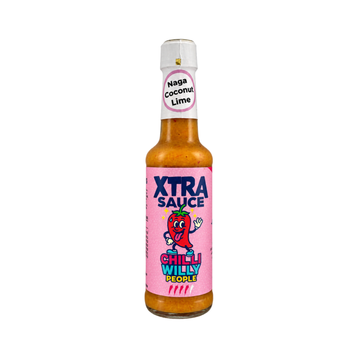 Chilli Willy People XTRA Sauce Naga Coconut Lime 150 ml