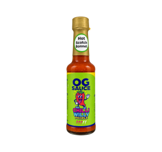 Fles Chilli Willy People OG Sauce 150 ml – vooraanzicht