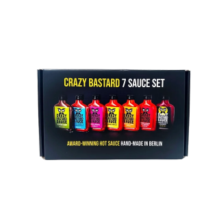 Crazy Bastard 7 Sauce Set